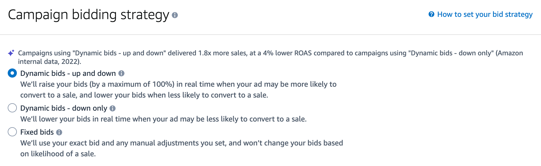 Amazon PPC bidding strategies