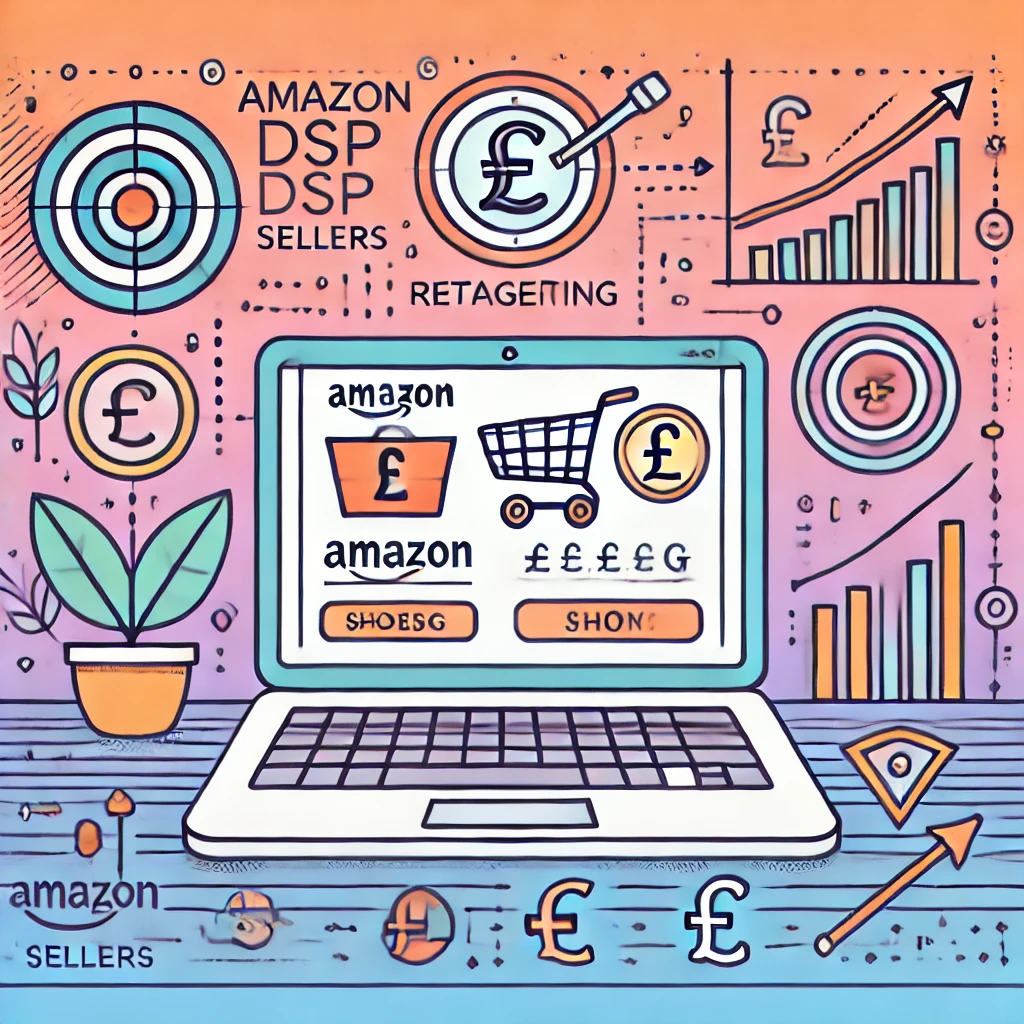 How can UK sellers retarget and increase sales with Amazon DSP